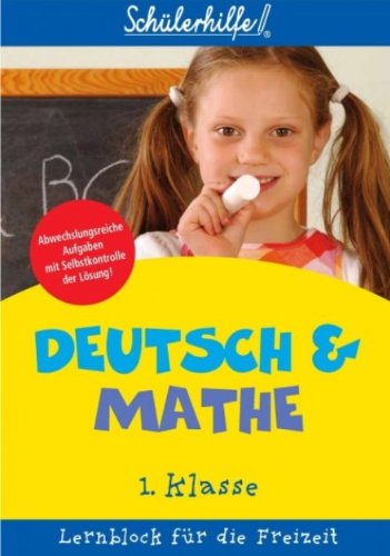 Beispielbild für Lernblock Deutsch und Mathe, 1. Klasse zum Verkauf von medimops