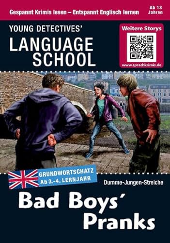 9783842708334: Bad Boys' Pranks: Sprachen lernen mit Krimis