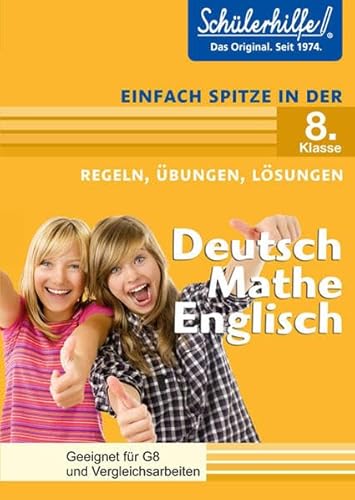 Stock image for Deutsch, Mathe, Englisch in der 8. Klasse for sale by medimops