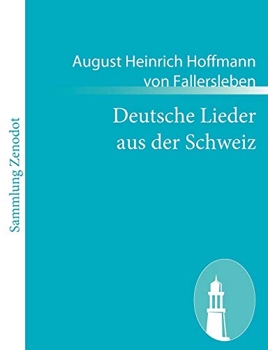 9783843055703: Deutsche Lieder aus der Schweiz