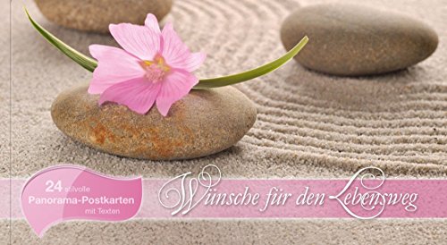 Stock image for Pan.-PK-Bcher, Wnsche fr den Lebensweg (Panorama-Postkarten-Bcher) for sale by medimops