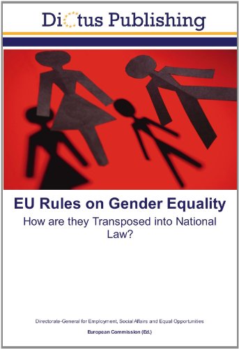 Beispielbild fr EU Rules on Gender Equality : How are they Transposed into National Law? zum Verkauf von Buchpark