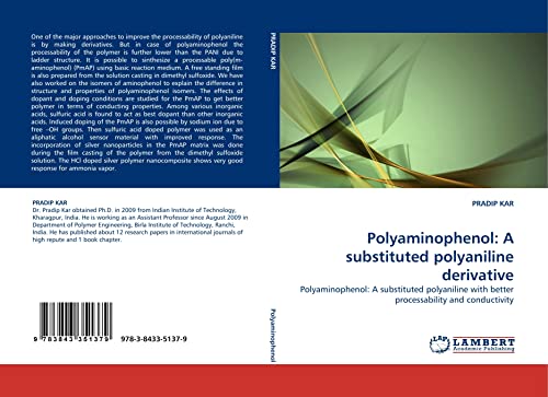 Beispielbild fr Polyaminophenol: A Substituted Polyaniline Derivative zum Verkauf von Chiron Media