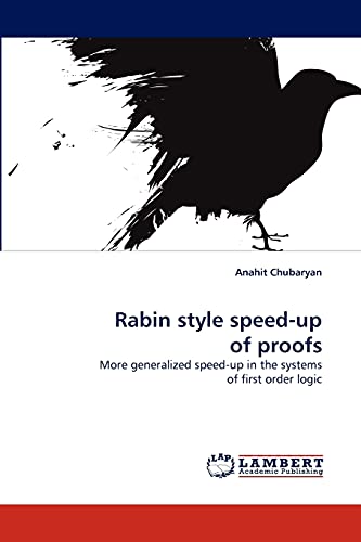 Imagen de archivo de Rabin Style Speed-Up of Proofs a la venta por Chiron Media