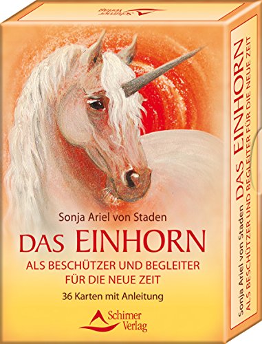 Beispielbild fr Das Einhorn als Beschtzer und Begleiter fr die Neue Zeit (Kartenset mit Anleitung): Als Beschtzer und Begleiter fr die Neue Zeit. Nit Begleitbuch zum Verkauf von medimops