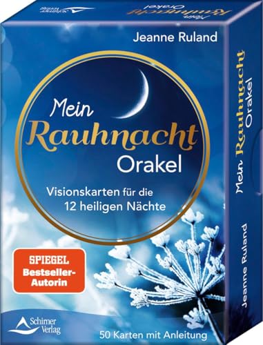 Beispielbild fr Mein Rauhnacht-Orakel: Visionskarten fr die 12 Heiligen Nchte - 50 Karten mit Anleitung zum Verkauf von medimops