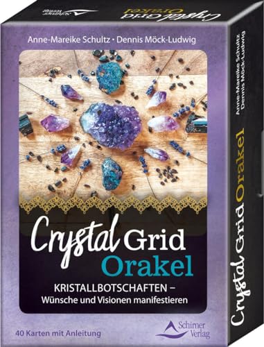 Beispielbild fr Crystal-Grid-Orakel - Kristallbotschaften - Wnsche und Visionen manifestieren: 40 Karten mit Anleitung zum Verkauf von Revaluation Books