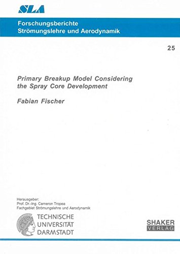 9783844003833: Primary Breakup Model Considering the Spray Core Development