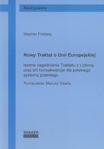 9783844007817: Nowy Traktat o Unii Europejskiej