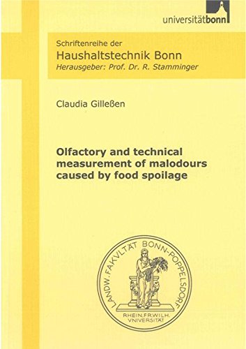 9783844013115: Olfactory and Technical Measurement of Malodours Caused by Food Spoilage