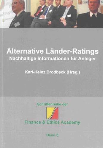 Imagen de archivo de Alternative L?nder-Ratings: Nachhaltige Informationen f?r Anleger a la venta por Reuseabook