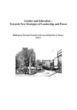 Imagen de archivo de Gender and Education (German Edition) a la venta por ThriftBooks-Atlanta