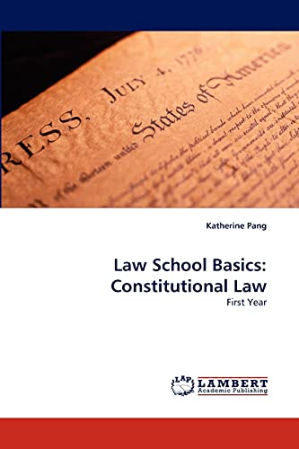 Imagen de archivo de Law School Basics: Constitutional Law a la venta por Chiron Media