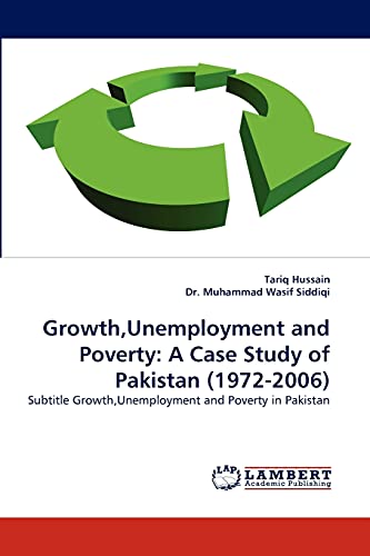Stock image for Growth,Unemployment and Poverty: A Case Study of Pakistan (1972-2006): Subtitle Growth,Unemployment and Poverty in Pakistan for sale by Lucky's Textbooks