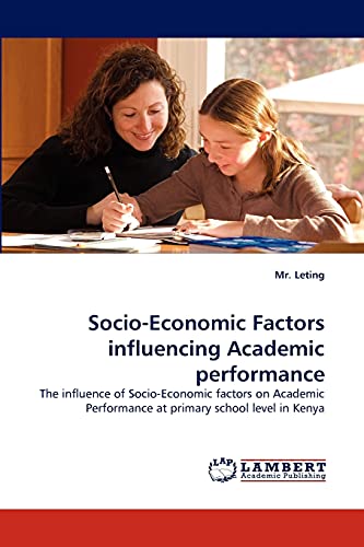 9783844318135: Socio-Economic Factors influencing Academic performance (French Edition)