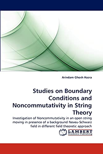 Stock image for Studies on Boundary Conditions and Noncommutativity in String Theory for sale by Lucky's Textbooks