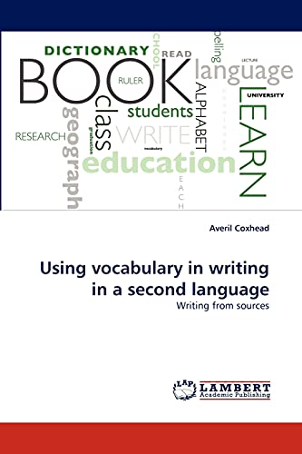 9783844331004: Using vocabulary in writing in a second language: Writing from sources
