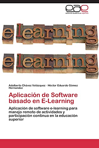 Stock image for Aplicacion de Software basado en E-Learning for sale by Chiron Media