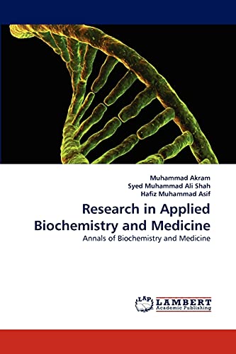 Stock image for Research in Applied Biochemistry and Medicine: Annals of Biochemistry and Medicine for sale by Lucky's Textbooks