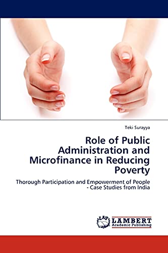 Imagen de archivo de Role of Public Administration and Microfinance in Reducing Poverty a la venta por Chiron Media