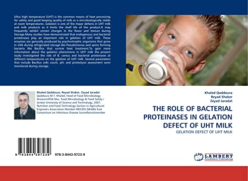 9783844397239: THE ROLE OF BACTERIAL PROTEINASES IN GELATION DEFECT OF UHT MILK