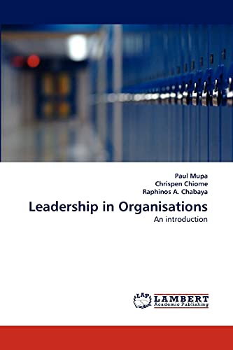 Stock image for Leadership in Organisations: An introduction for sale by Lucky's Textbooks