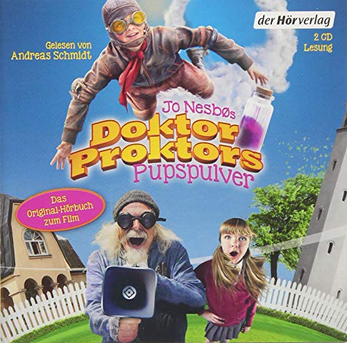 Doktor Proktors Pupspulver, 2 CDs. Das Original-Hörbuch zum Film. Gekürzte Lesung ab 6 Jahren. Ca...