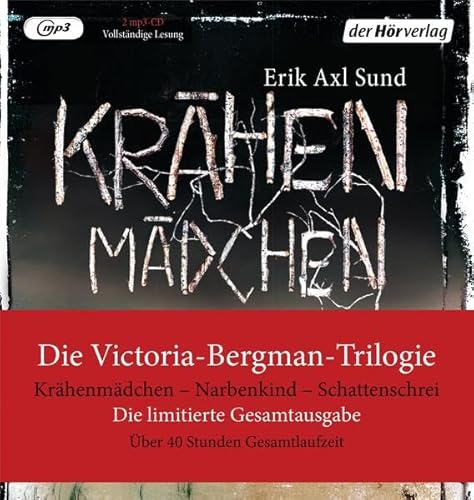 Stock image for Die Victoria-Bergman-Trilogie: Krhenmdchen - Narbenkind - Schattenschrei. Die Limitierte Gesamtausgabe - Psychothriller for sale by medimops