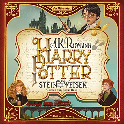 Stock image for Harry Potter und der Stein der Weisen: Die Jubilumsausgabe (Harry Potter, gelesen von Rufus Beck, Band 1) for sale by medimops