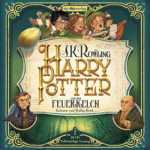 Stock image for Harry Potter und der Feuerkelch: Die Jubilumsausgabe (Harry Potter, gelesen von Rufus Beck, Band 4) for sale by medimops