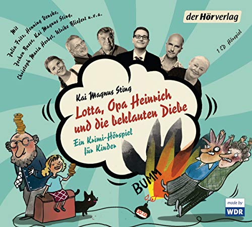 Beispielbild fr Lotta, Opa Heinrich und die beklauten Diebe (Die Lotta-Reihe, Band 1) zum Verkauf von medimops