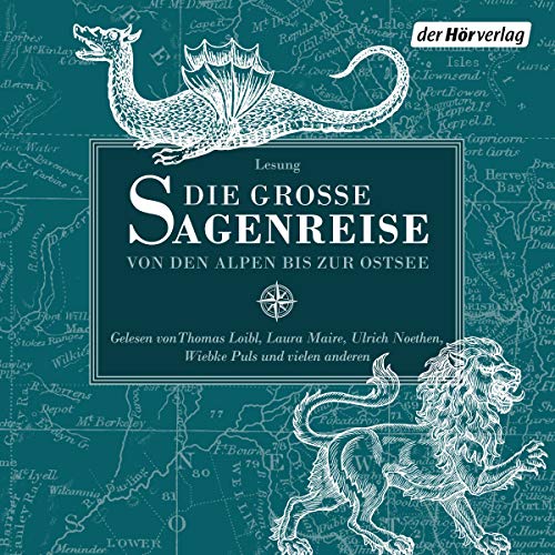 Stock image for Die groe Sagenreise: Von den Alpen bis zur Ostsee for sale by medimops