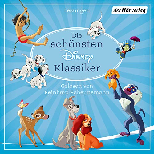 Beispielbild fr Die Schnsten Disney-Klassiker: 101 Dalmatiner - Alice im Wunderland - Aristocats - Bambi - Das Dschungelbuch - Der Knig der Lwen - Pinocchio - Robin Hood - Susi und Strolch zum Verkauf von Revaluation Books