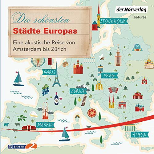9783844541175: Die schnsten Stdte Europas: Eine akustische Reise von Amsterdam bis Zrich