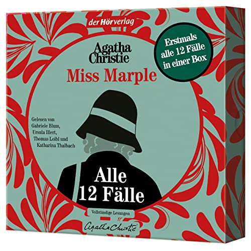 9783844547801: Miss Marple – Alle 12 Flle: Erstmals alle 12 Flle in einer Box!