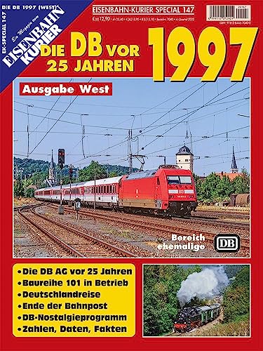 Imagen de archivo de Die DB vor 25 Jahren - 1997 Ausgabe West a la venta por GreatBookPrices