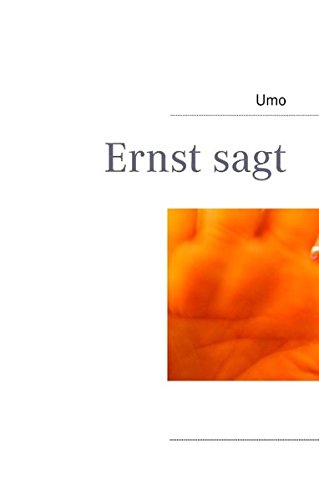 9783844814842: Ernst sagt