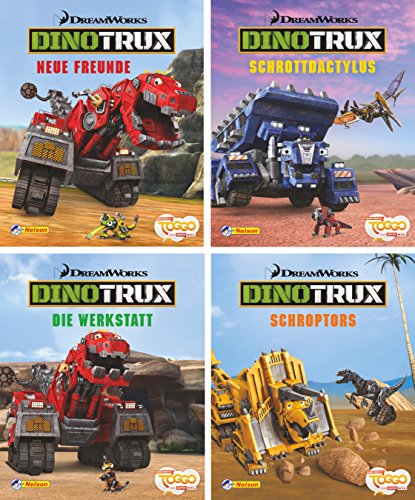 9783845105161: Nelson Mini-Bcher: 4er Dreamworks Dinotrux 1-4