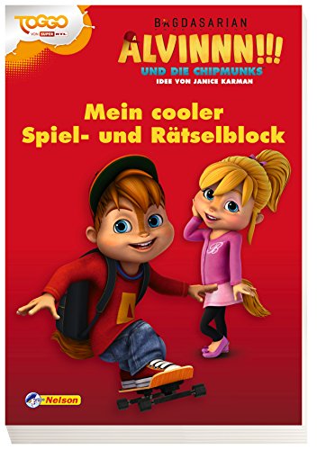 9783845106014: VE 5 Alvinnn!!! und die Chipmunks: Meiner cooler Spiel- und Rtselblock