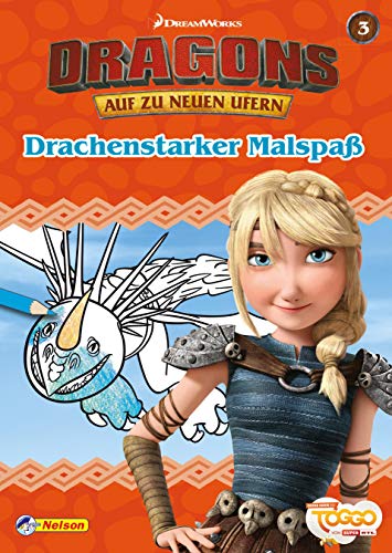 Beispielbild fr Dreamworks Dragons: Drachenstarker Malspa Nr. 3 zum Verkauf von medimops