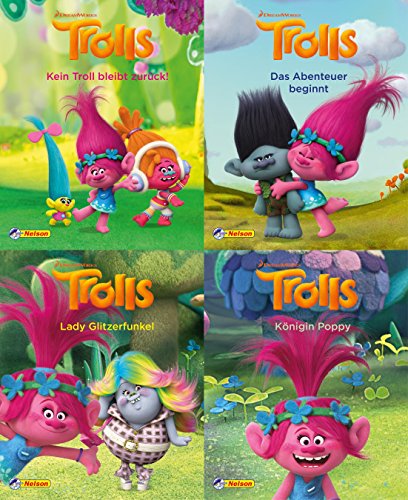 9783845107424: 4er Dreamworks Trolls 1-4