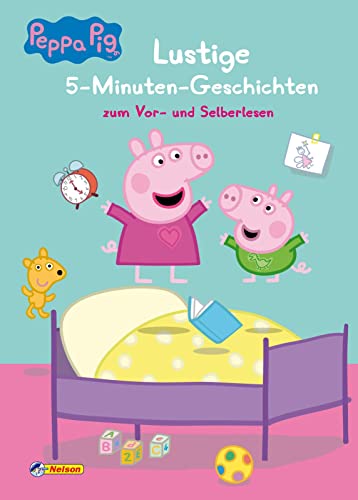 Stock image for Peppa: Lustige 5-Minuten-Geschichten: Zum Vor- und Selberlesen for sale by WorldofBooks