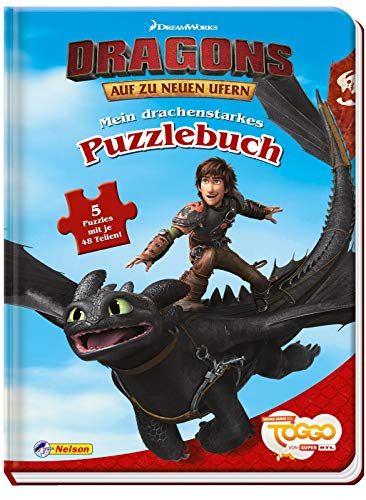 Beispielbild fr DreamWorks Dragons "Auf zu neuen Ufern": Mein drachenstarkes Puzzlebuch: Mit 5 tollen Puzzles zum Verkauf von medimops