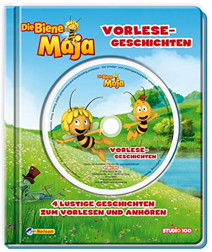 Beispielbild fr Biene Maja: Vorlesegeschichten mit CD: Lustige Geschichten zum Vorlesen und Anhren (Die Biene Maja) zum Verkauf von medimops