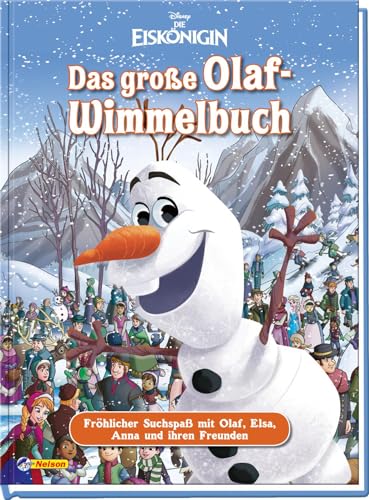 Beispielbild fr Disney: Das groe Olaf-Wimmelbuch: Frhlicher Suchspa mit Olaf, Elsa, Anna und ihren Freunden (Disney Eisknigin) zum Verkauf von medimops