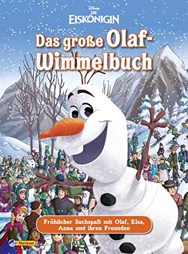 9783845118109: Disney: Das groe Olaf-Wimmelbuch: Frhlicher Suchspa mit Olaf, Elsa, Anna und ihren Freunden