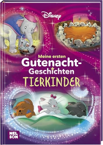 Imagen de archivo de Disney Klassiker : Meine ersten Gutenacht-Geschichten Tierkinder: Vorlesegeschichten ab 3 Jahren a la venta por medimops