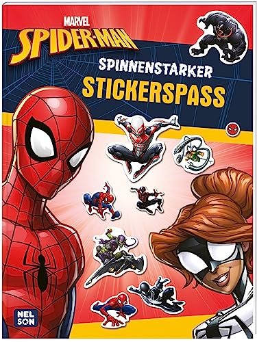 9783845123868: Spider-Man: Spinnenstarker Stickerspa: Mit tollen Stickern und Spider-Man-Maske zum Selbstbasteln