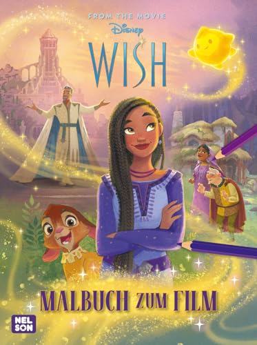 Beispielbild fr Disney Wish: Malbuch zum Film zum Verkauf von GreatBookPrices