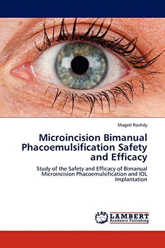 Beispielbild fr Microincision Bimanual Phacoemulsification Safety and Efficacy zum Verkauf von Chiron Media